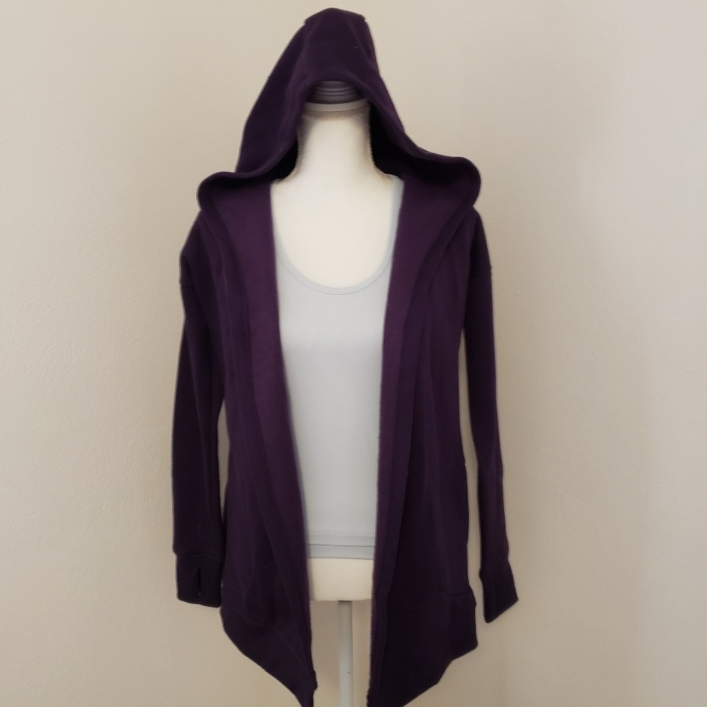 NWT Active Life Open Yoga Jacket w/ Thumb Holes!